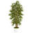 Bamboo Artificial Tree in White Tin Planter