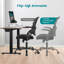 Chaise de bureau ergonomique en filet Azaryia-1050212048