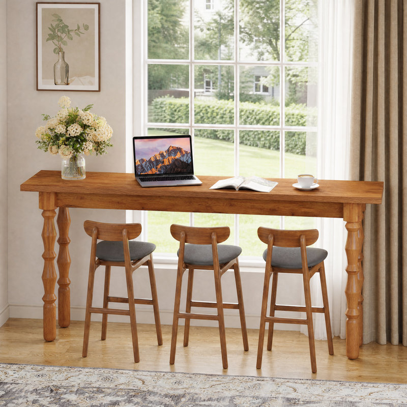 Donney 70.9" Solid Wood Console Table