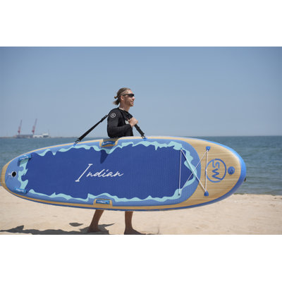 Inflatable Stand Up Paddle Board 11'X34"X6" With Accessories