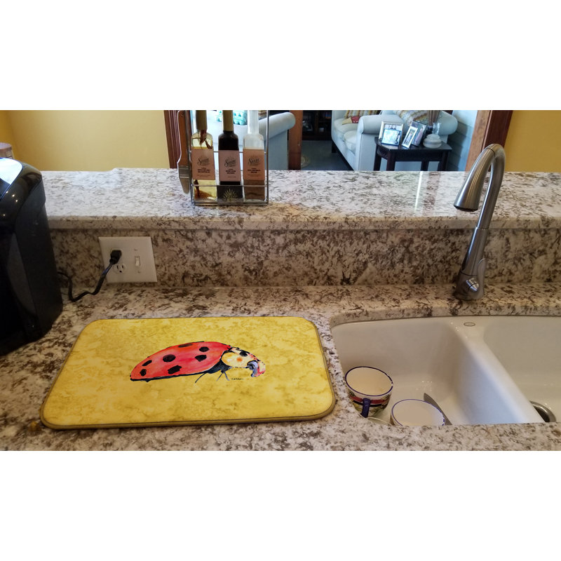 Tapis de séchage à coccinelle