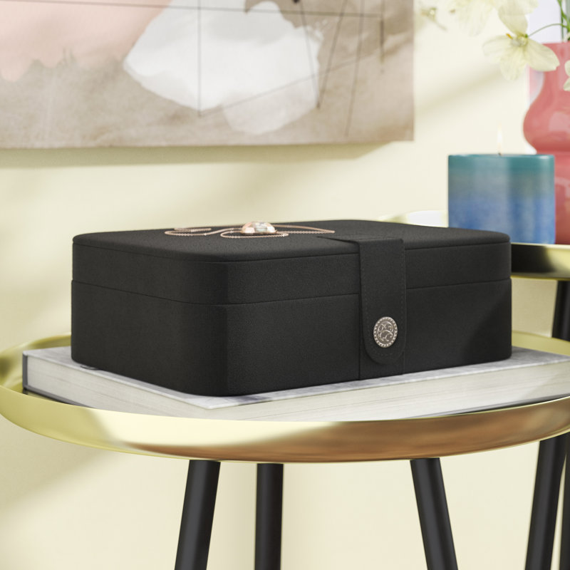 Dawson Travel Case + Mirror, Black
