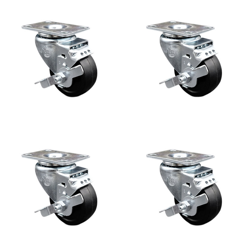 Soft Rubber Caster