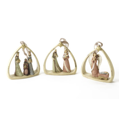 9cm Resin Hanging Figurine Ornament