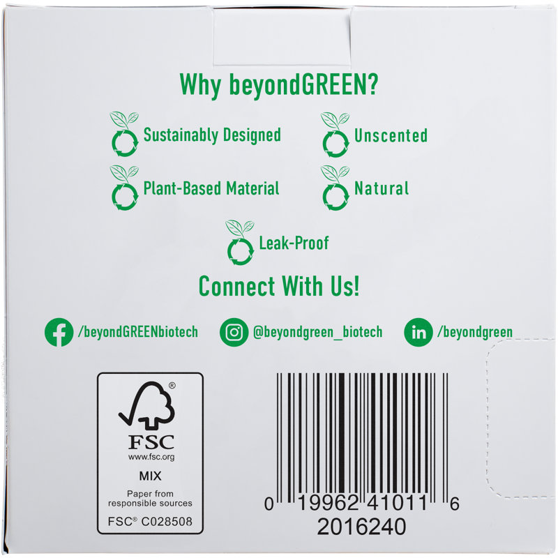 1 Gallons Plastic Trash Bags - 240 Count