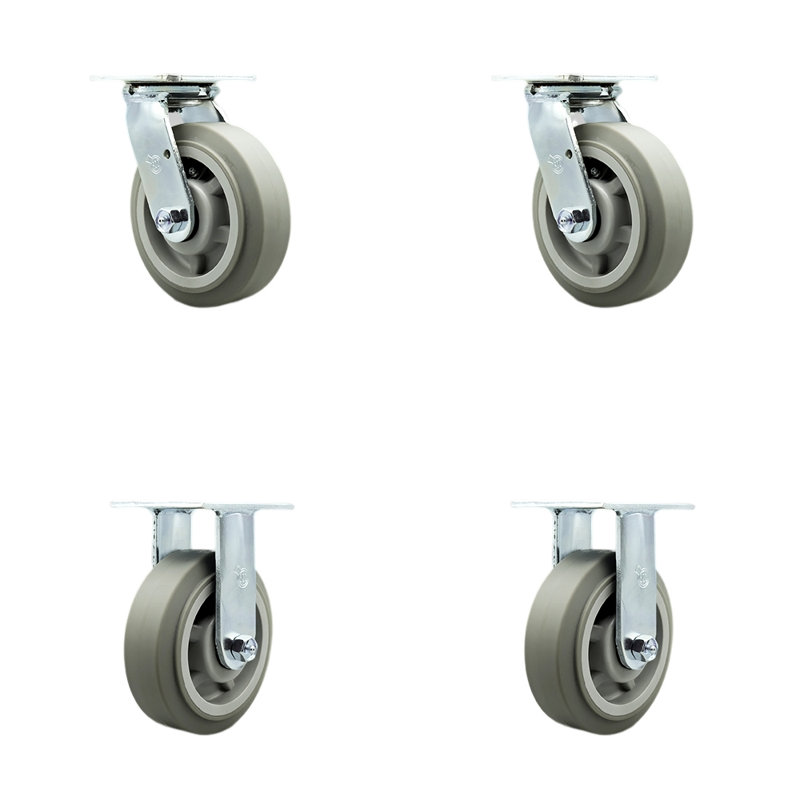 4 Piece Thermoplastic Caster Set