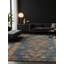 Tapis gris soyeux et moelleux-420460188