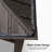 Hardtop Gazebo 10' X 13' Aluminum Gazebo With Double Roof, Curtains And Netting Included