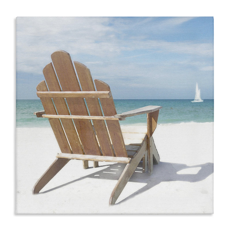 «View West Beach Chair» par Noah Bay, H 17 po x l 17 po