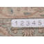 Tapis traditionnel orange en laine à motif floral 9 x 12