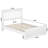 Aritra Solid Wood Low Profile Platform Bed with Matching Footboard-609410309-609410311