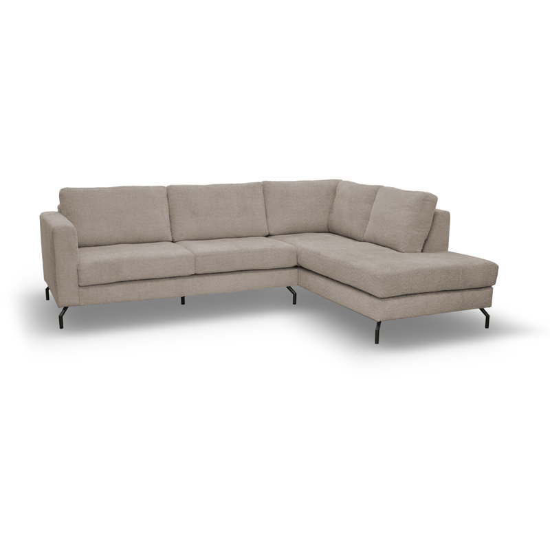 Bryla 3 Seater Corner Sofa ,  Beige, Aligned to the right