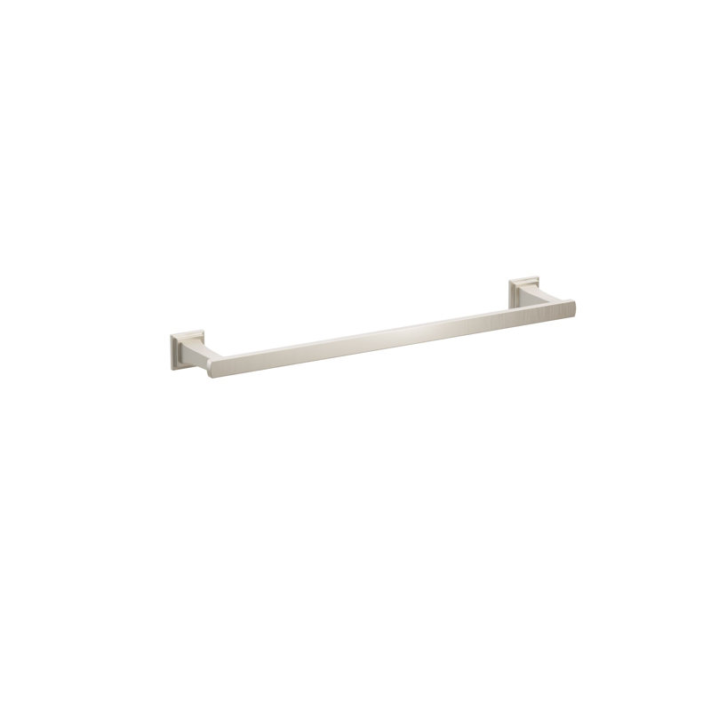 Towel Bar, 1.625" H x 19.375" L x 3.125" D, Satin Nickel