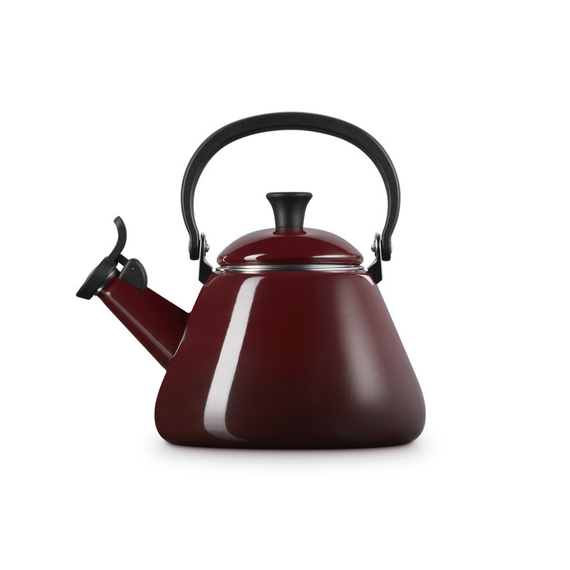 Le Creuset Kone Kettle with Fixed Whistle 1.6L, Garnet