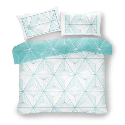 Fairmont Park Mifflinville Geometric Shapes Duvet Cover Set with Pillowcases