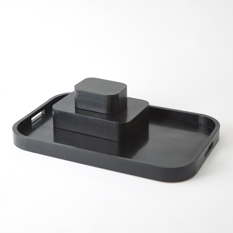 Super Ellipse Tray-Black