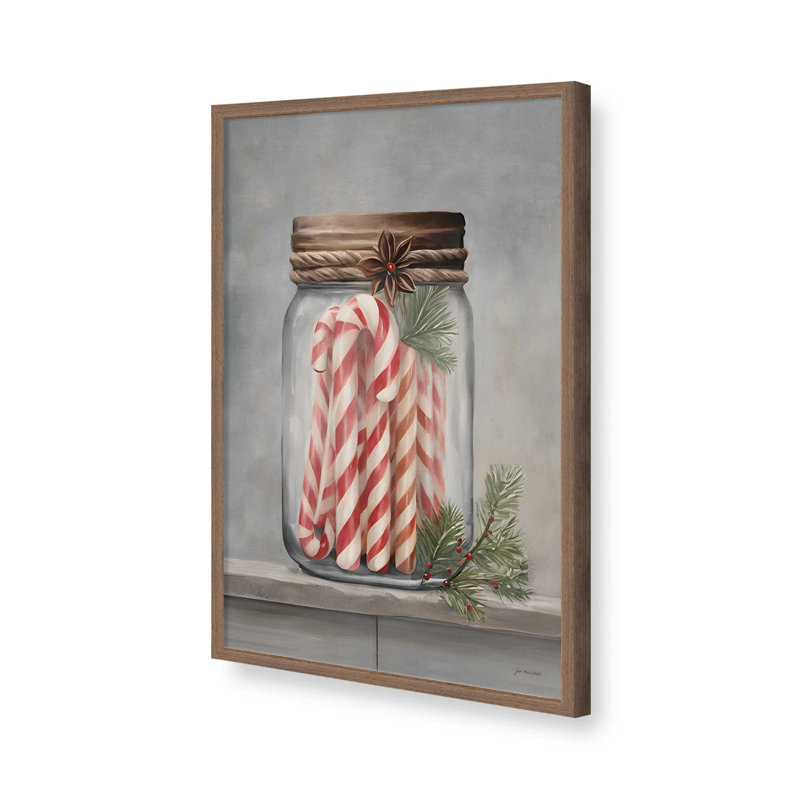 «Candy Can Stash» par Jo Moulton, reproduction d'art sur toile, H 49,5 po x l 37,5 po, Brun