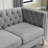 Adas 80.5'' Velvet Sofa-1724684487
