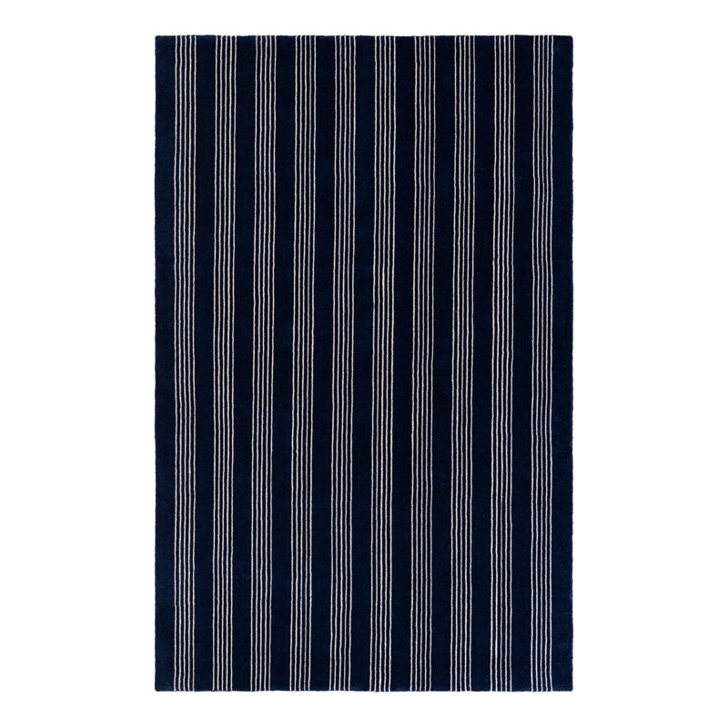 Jill Zarin Winchester Natural Wool Rug, Rectangle 5'1" x 8'