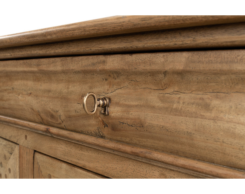 Cafe Au Lait 70'' W Solid Wood Sideboard