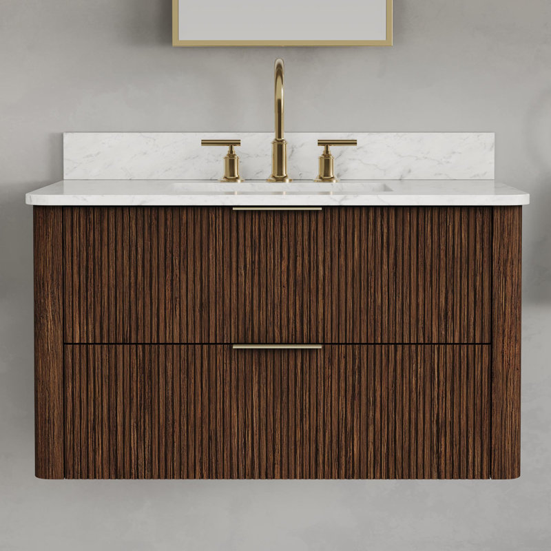 Ensemble de meuble-lavabo flottant Clapp, 36"