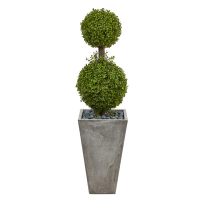 Topiaire 48 'en buis artificiel en pot
