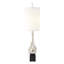 Twig Bulb Floor Lamp-Nickel