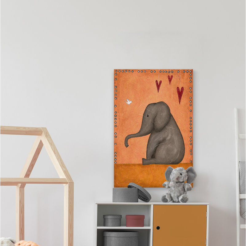 Keyes "Eli", reproduction sur toile tendue, H 18 po x l 12 po x P 1,5 po