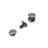 Dritz Double-Cap Rivets & Tools, 8 mm, Gray, 120 Sets