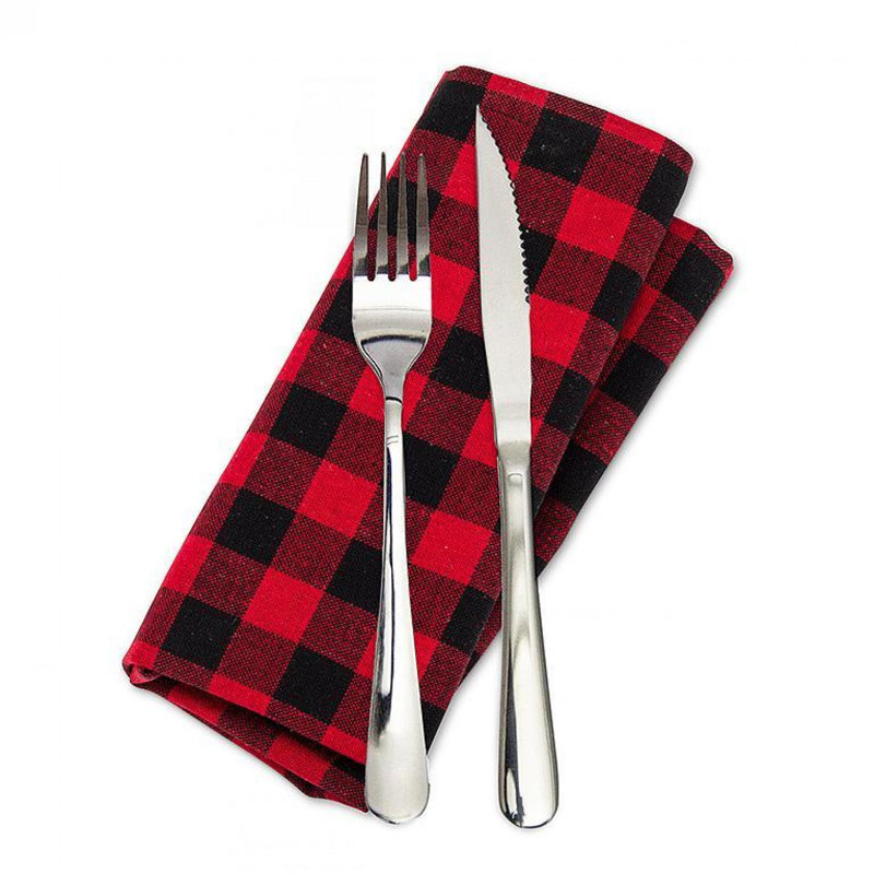 Serviettes Buffalo Check