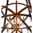 Gimbal Grinado 8 - Light Steel Dimmable Globe Chandelier