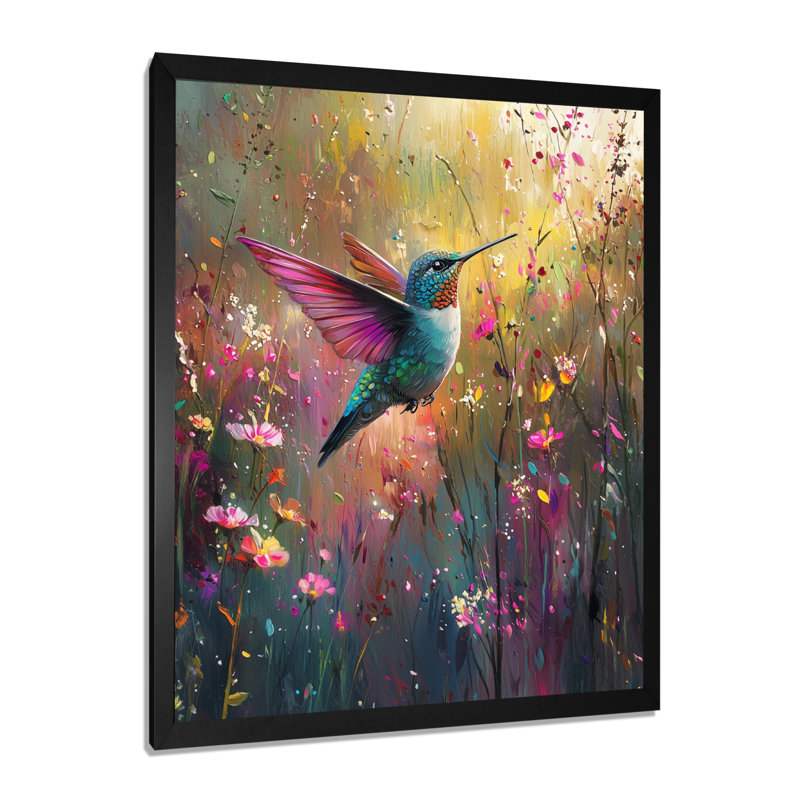 Setsuko - Animals Wall Art Prints, Black, 20" H x 12" W, Reproduction encadrée d'une seule photo