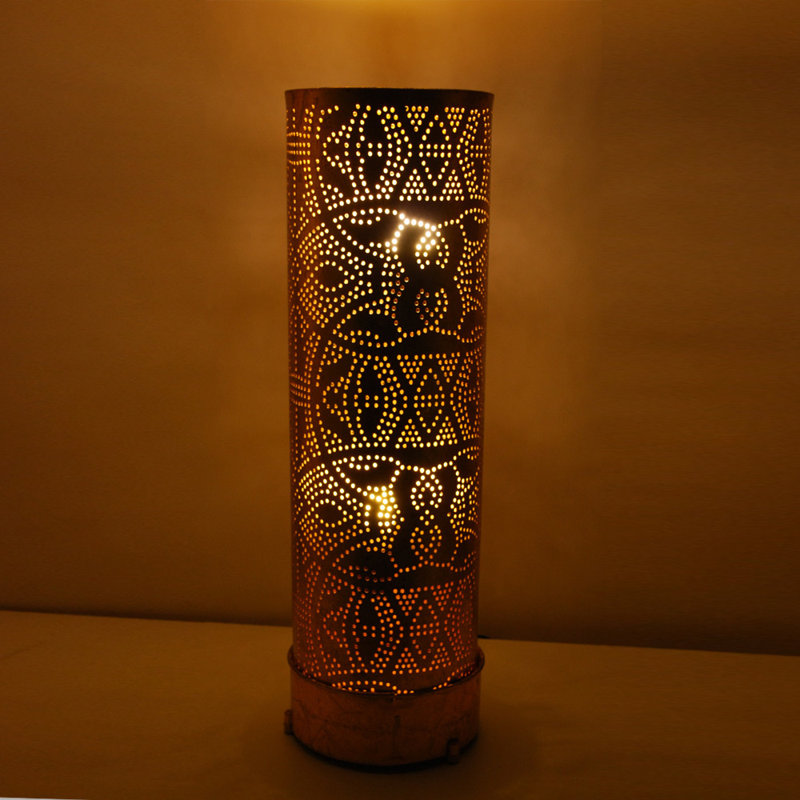 Cervantez 98cm Column Floor Lamp, Gold