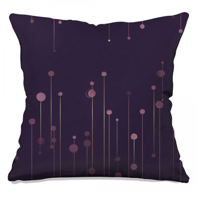 Geometric Throw Pillow, Abstract Double Sided Pillows