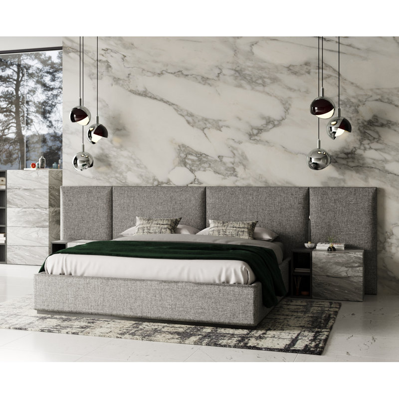 Oteri Upholstered Platform Bed, Queen