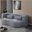 Canapé-lit convertible 2-en-1, causeuse pliante pleine grandeur avec tissu en peluche doux, aucun assemblage requis, matelas de canapé avec 2 coussins-624421349