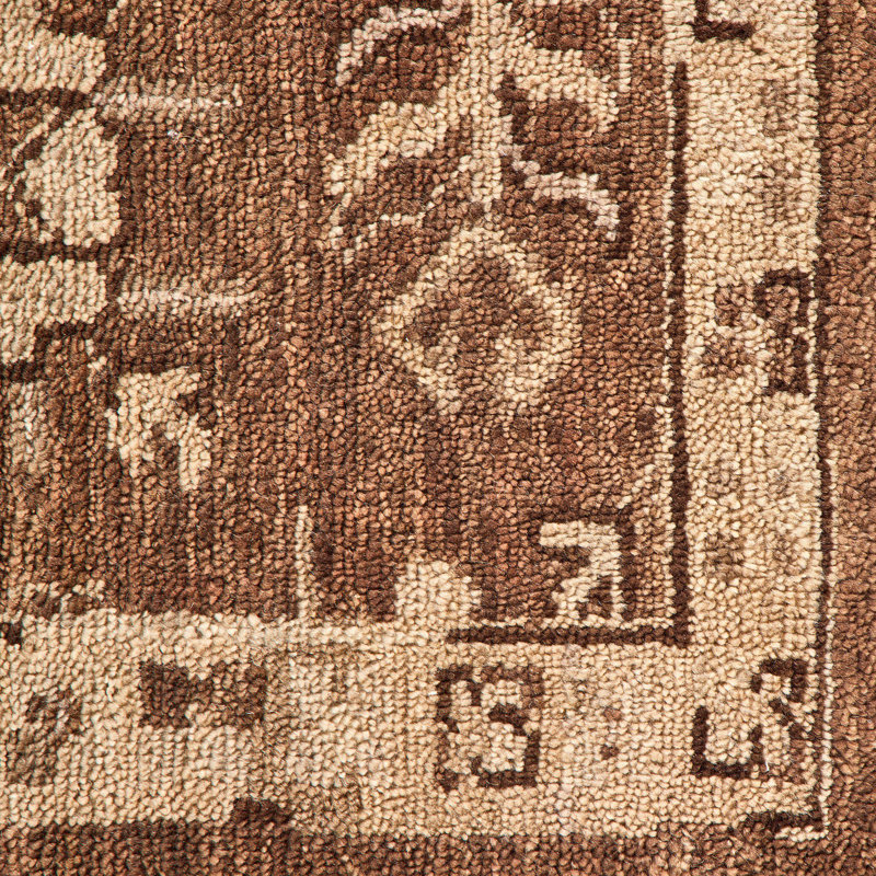 Paolo Hand-Knotted Rug-Paolo Rust-Runner-2.5'x12', Runner 2'6" x 12'
