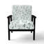 Chaise d'appoint Country Farmhouse - Fauteuil vert Ferns Vines-1313539110