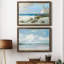 Ensemble de 2 reproductions de photos encadrées sur toile Midday Breeze-1009009621-1009009620