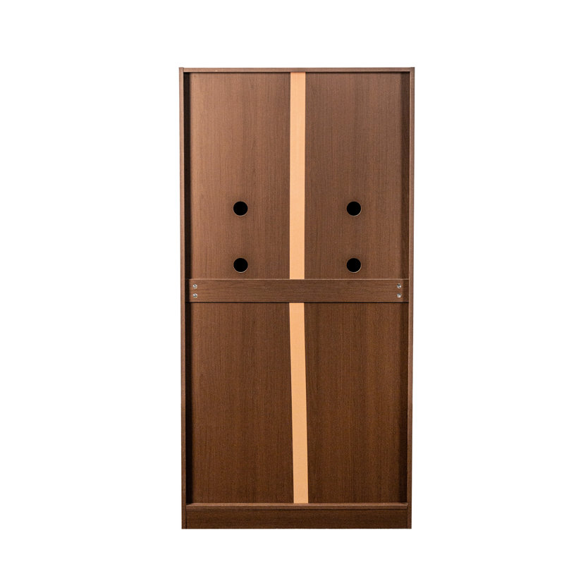 64,85 po, blanc, armoires de cuisine autoportantes, portes, armoire propre et organisée 64,85 po noyer buffet multi-tablettes pour ranger la batterie de cuisine dans les salles à manger