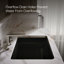 Ladena® Vitreous China Rectangular Undermount Bathroom Sink with Overflow-1706291