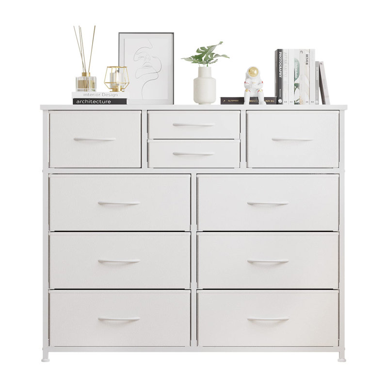 Commode double 39 tiroirs Lothair, Blanc