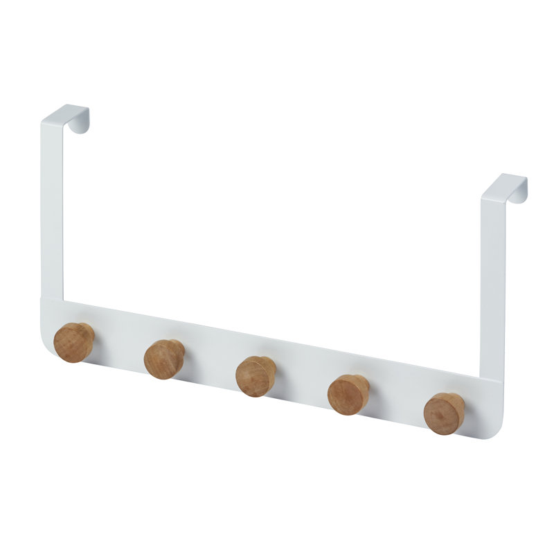 Gallery Over the Door Hook Rack, White