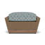 Charisma Rectangle Outdoor Ottoman Patio Ottoman-1606832658