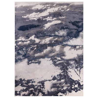 Aurora AU02 Cloud Metallic Area Rug