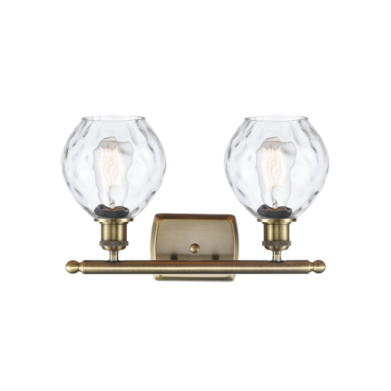 Winningham Dimmable Vanity Light, No Bulb Included, 2-Light