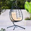 Balancelle de patio: coussin d'eau. Design moderne pour la cour arrière, coussin de véranda Jardin confortable, pelouse, bord de piscine, cour arrière