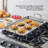 Double Burner Griddle W/flared Rim 