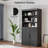 Bonie 62" Book Cabinet Storage Bookcase-987280752