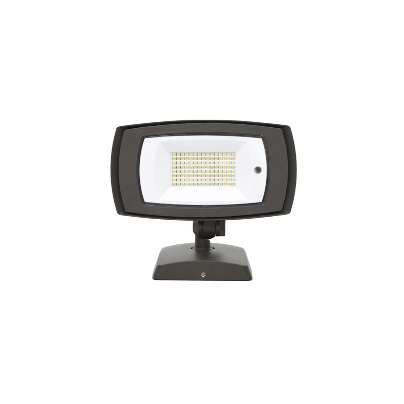  Projecteur extérieur à DEL avec télécommande, 15 W, 1 500 lumens, lumières murales extérieures 5CCT, 120 V, IP65 - bronze